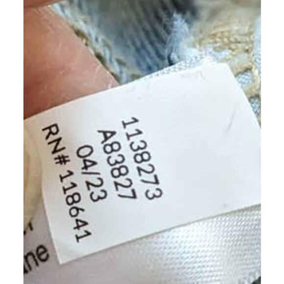 Lane Bryant Relaxed Straight Signature Fit Stonewash Jeans Size 26 Flex Magic - Picture 13 of 13